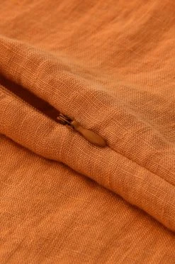 Ellos Kuddfodral Candice Zip I Tvättat Lin 50x50 Cm -Himla ONLINE ell 1613333 15 De 01